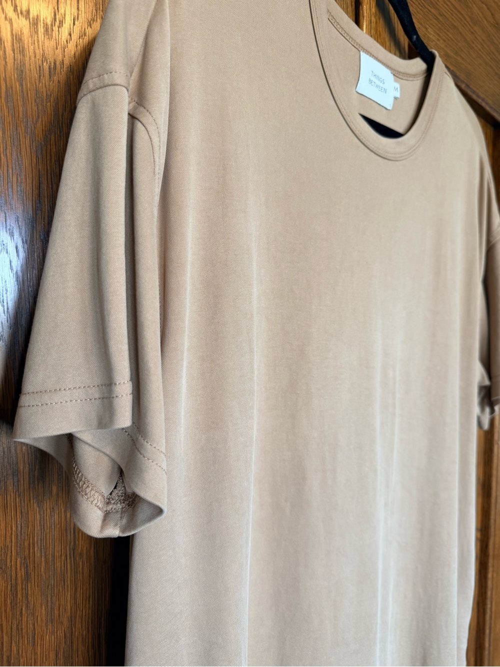 Things Between Short Sleeve Crewneck T-Shirt Dress